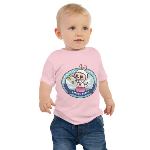 POP MART Labubu Printing Baby Jersey Short Sleeve Tee P1-176 - Image 3