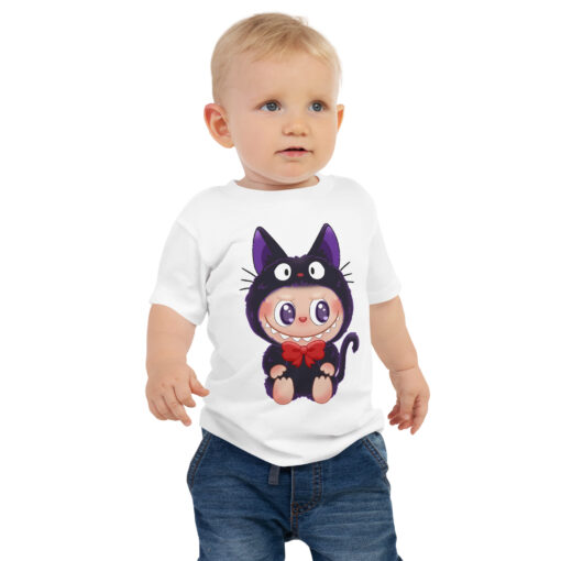 POP MART Labubu Printing Baby Jersey Short Sleeve Tee P3-11 - Image 4