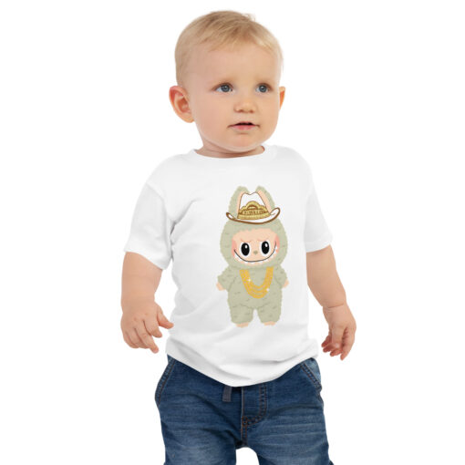 POP MART Labubu Printing Baby Jersey Short Sleeve Tee P3-121 - Image 4