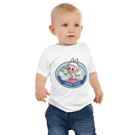 POP MART Labubu Printing Baby Jersey Short Sleeve Tee P1-176 - Image 4