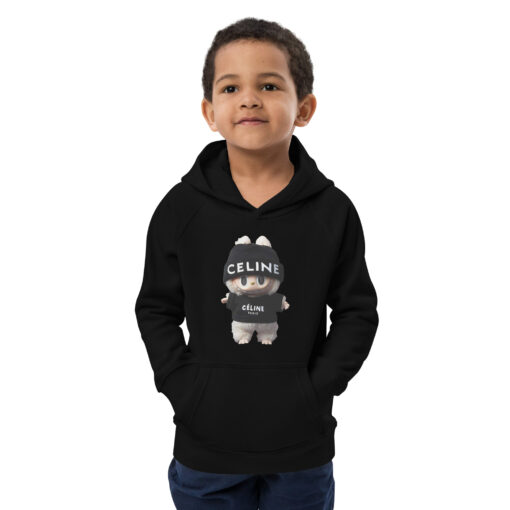 POP MART Labubu Printing Kids eco hoodie P1-45 - Image 4