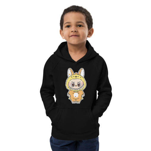POP MART Labubu Printing Kids eco hoodie P3-66 - Image 4