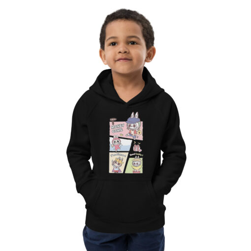 POP MART Labubu Printing Kids eco hoodie P1-190 - Image 4
