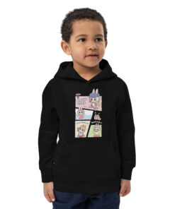 POP MART Labubu Printing Kids eco hoodie P1-190