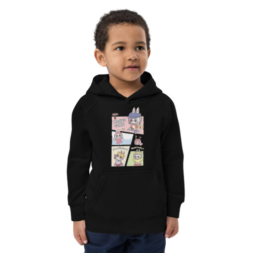 POP MART Labubu Printing Kids eco hoodie P1-190