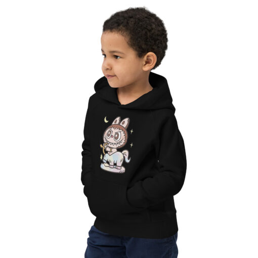 POP MART Labubu Printing Kids eco hoodie P1-123 - Image 3