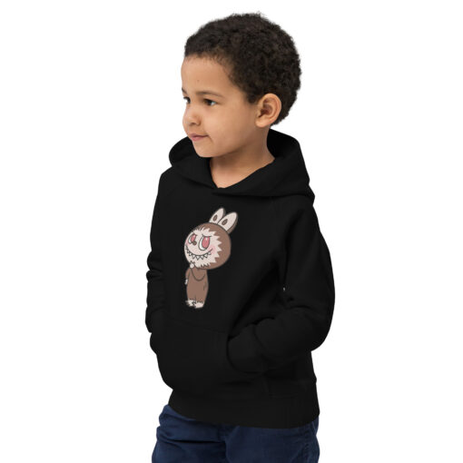 POP MART Labubu Printing Kids eco hoodie P1-116 - Image 3