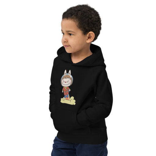 POP MART Labubu Printing Kids eco hoodie P1-148 - Image 3