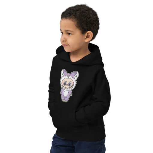 POP MART Labubu Printing Kids eco hoodie P3-57 - Image 3