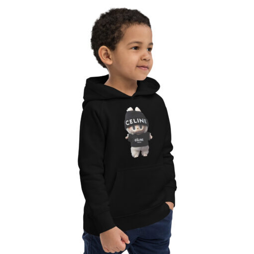 POP MART Labubu Printing Kids eco hoodie P1-45 - Image 2