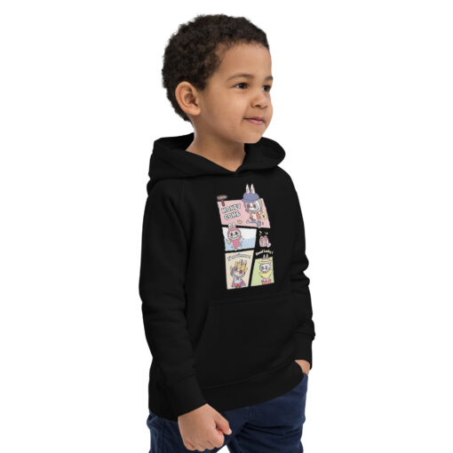 POP MART Labubu Printing Kids eco hoodie P1-190 - Image 2