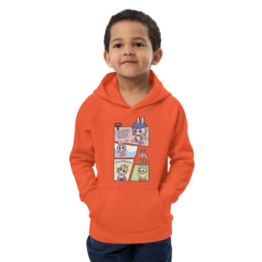 POP MART Labubu Printing Kids eco hoodie P1-190 - Image 12