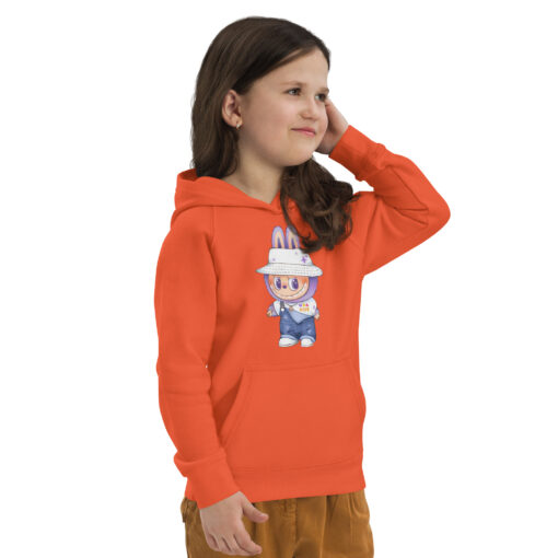 POP MART Labubu Printing Kids eco hoodie P3-109 - Image 8