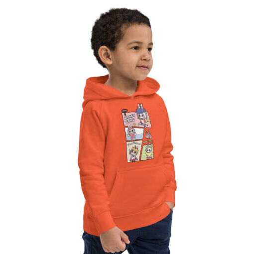 POP MART Labubu Printing Kids eco hoodie P1-190 - Image 10