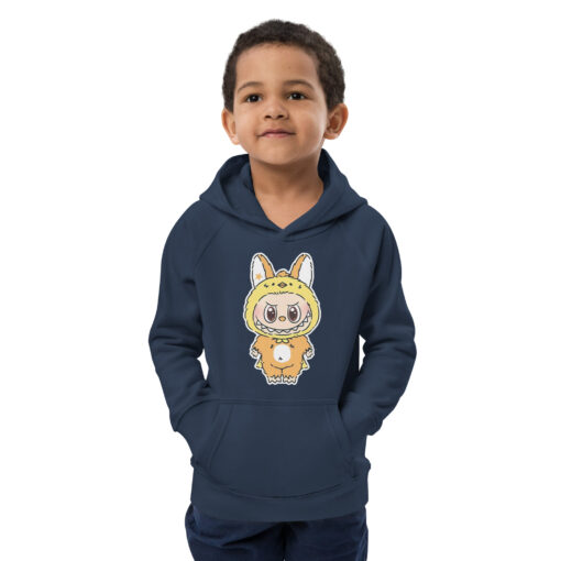 POP MART Labubu Printing Kids eco hoodie P3-66 - Image 8