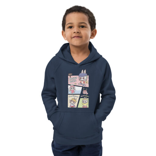 POP MART Labubu Printing Kids eco hoodie P1-190 - Image 8