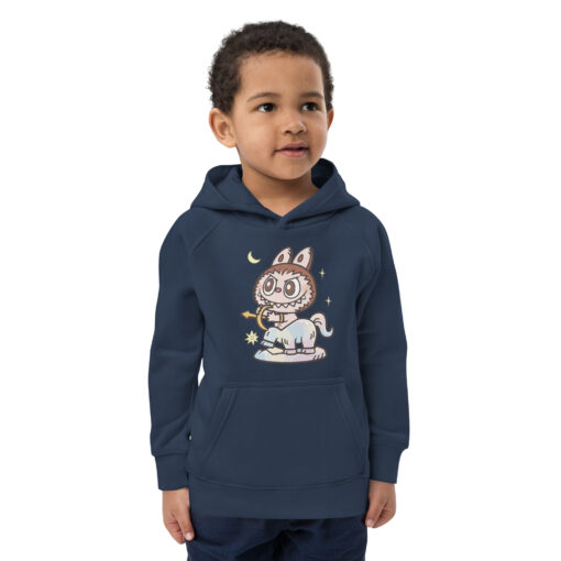 POP MART Labubu Printing Kids eco hoodie P1-123 - Image 5