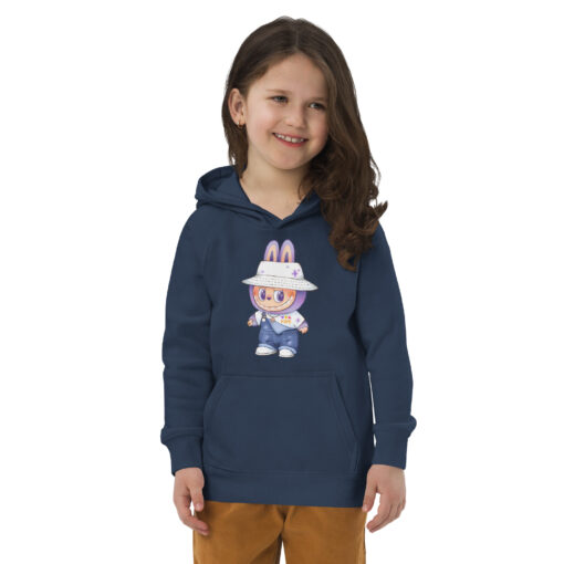 POP MART Labubu Printing Kids eco hoodie P3-109 - Image 4