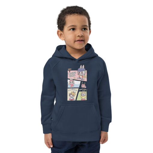 POP MART Labubu Printing Kids eco hoodie P1-190 - Image 5