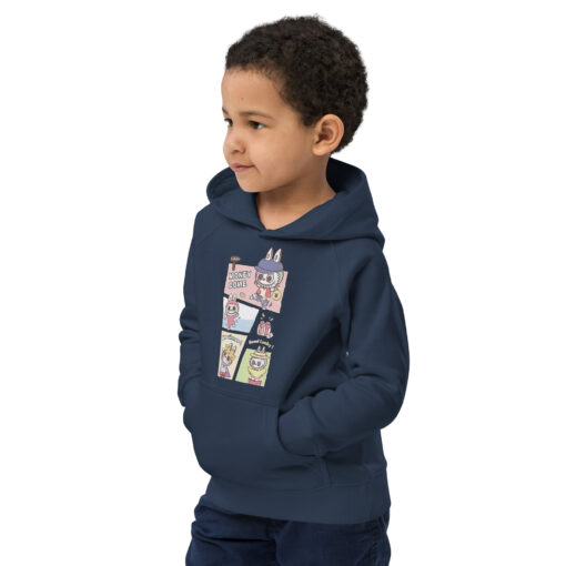 POP MART Labubu Printing Kids eco hoodie P1-190 - Image 7