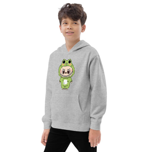 POP MART Labubu Printing Kids fleece hoodie P3-61 - Image 9