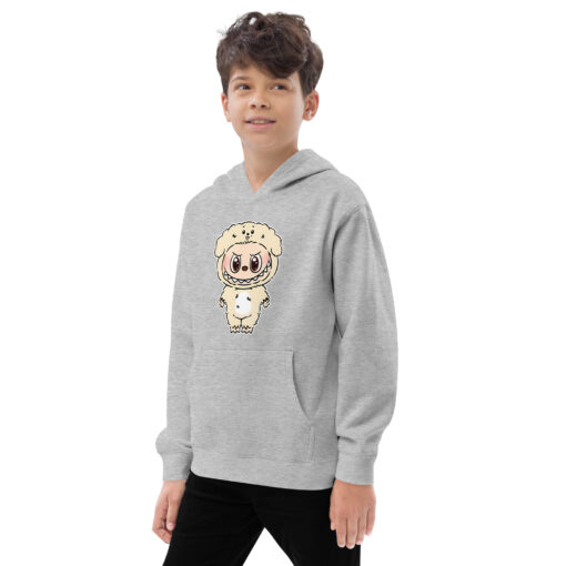 POP MART Labubu Printing Kids fleece hoodie P3-59 - Image 9