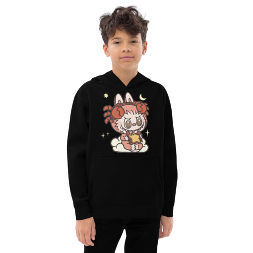 POP MART Labubu Printing Kids fleece hoodie P1-128