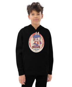 POP MART Labubu Printing Kids fleece hoodie P1-180