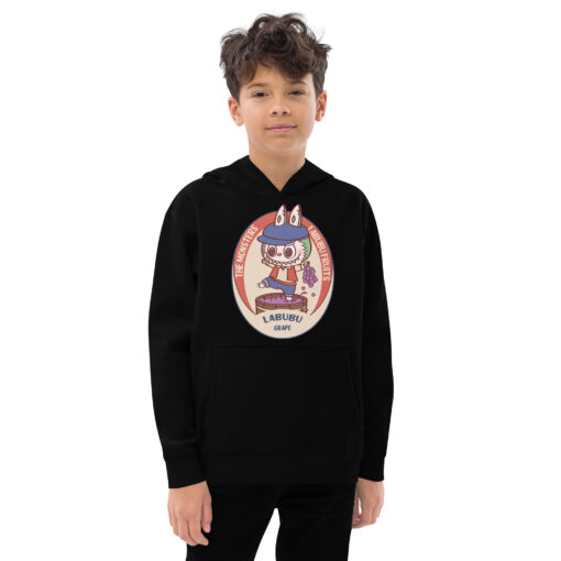 POP MART Labubu Printing Kids fleece hoodie P1-180