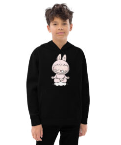 POP MART Labubu Printing Kids fleece hoodie P2-4