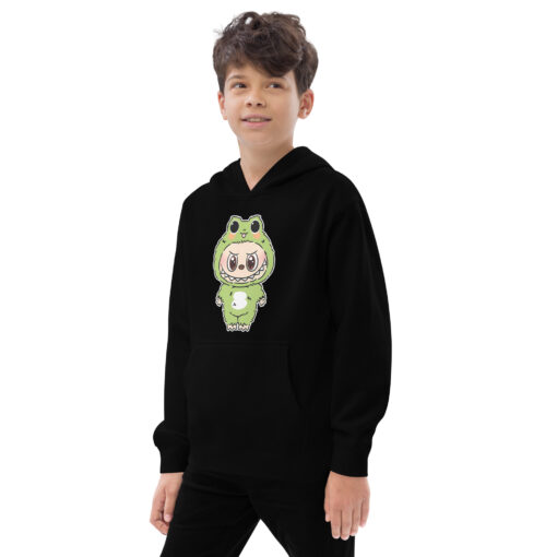 POP MART Labubu Printing Kids fleece hoodie P3-61 - Image 3