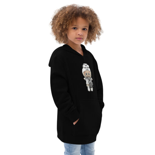 POP MART Labubu Printing Kids fleece hoodie P1-55 - Image 2