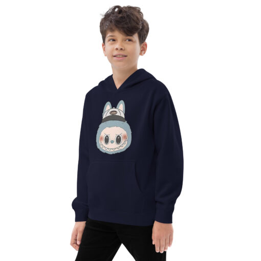 POP MART Labubu Printing Kids fleece hoodie P1-168 - Image 6