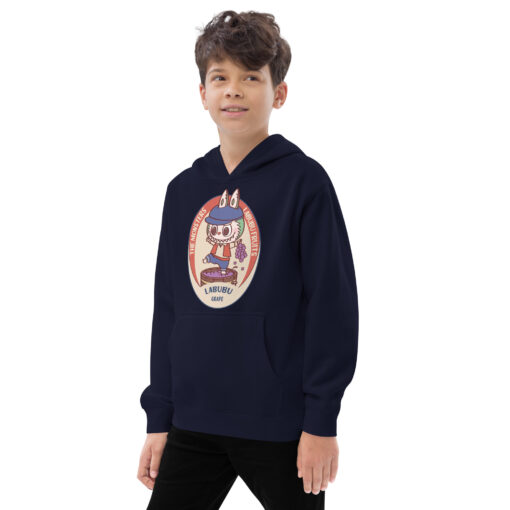 POP MART Labubu Printing Kids fleece hoodie P1-180 - Image 6