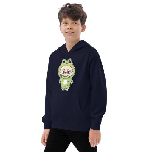 POP MART Labubu Printing Kids fleece hoodie P3-61 - Image 6