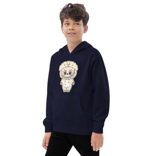 POP MART Labubu Printing Kids fleece hoodie P3-59 - Image 6