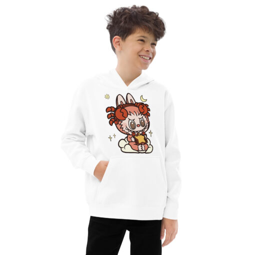 POP MART Labubu Printing Kids fleece hoodie P1-128 - Image 11