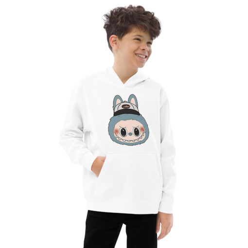 POP MART Labubu Printing Kids fleece hoodie P1-168 - Image 11