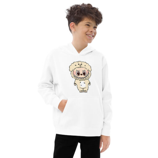 POP MART Labubu Printing Kids fleece hoodie P3-59 - Image 11
