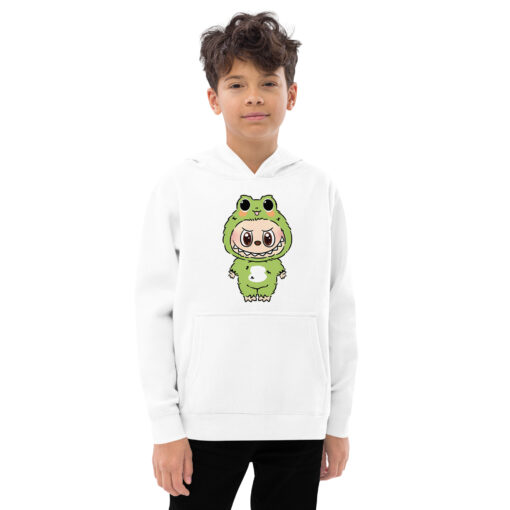 POP MART Labubu Printing Kids fleece hoodie P3-61 - Image 10