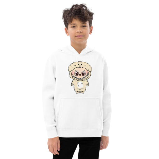 POP MART Labubu Printing Kids fleece hoodie P3-59 - Image 10