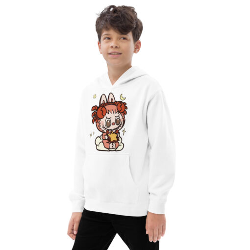 POP MART Labubu Printing Kids fleece hoodie P1-128 - Image 12