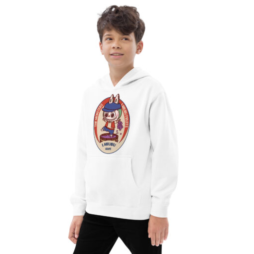 POP MART Labubu Printing Kids fleece hoodie P1-180 - Image 12