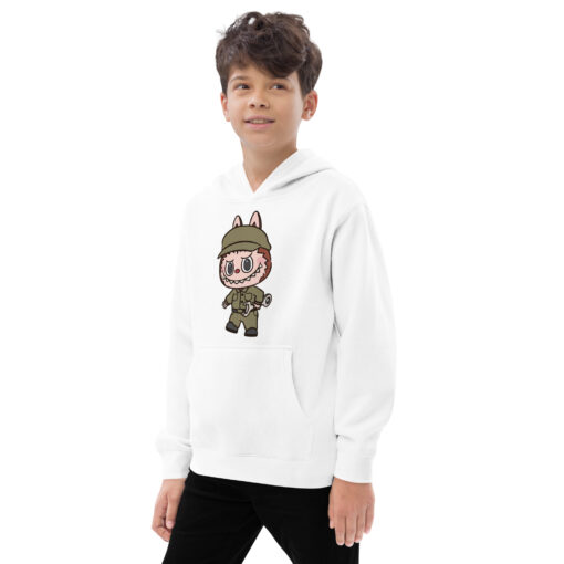 POP MART Labubu Printing Kids fleece hoodie P1-112 - Image 12