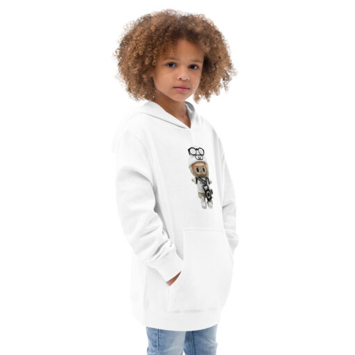 POP MART Labubu Printing Kids fleece hoodie P1-55 - Image 8