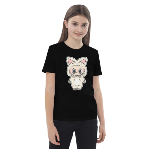 POP MART Labubu Printing Organic cotton kids t-shirt P3-51 - Image 2