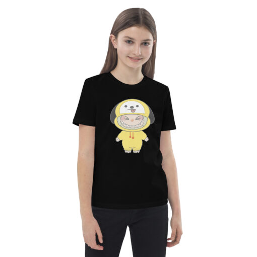 POP MART Labubu Printing Organic cotton kids t-shirt P3-30 - Image 3