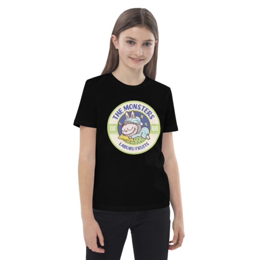 POP MART Labubu Printing Organic cotton kids t-shirt P1-174