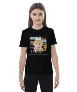 POP MART Labubu Printing Organic cotton kids t-shirt P1-51
