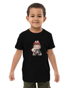 POP MART Labubu Printing Organic cotton kids t-shirt P1-87